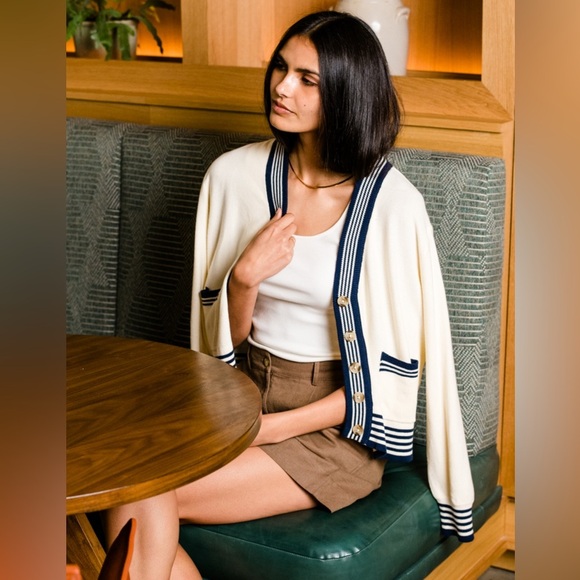 Able Madilyn Varsity Sweater, BNWT, size 1X, - Picture 2 of 11